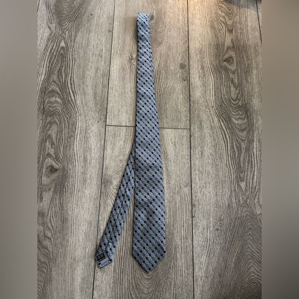 Seta zone Men's Blue used  Tie